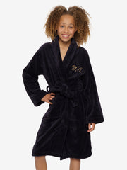 Kinderbademantel Navy